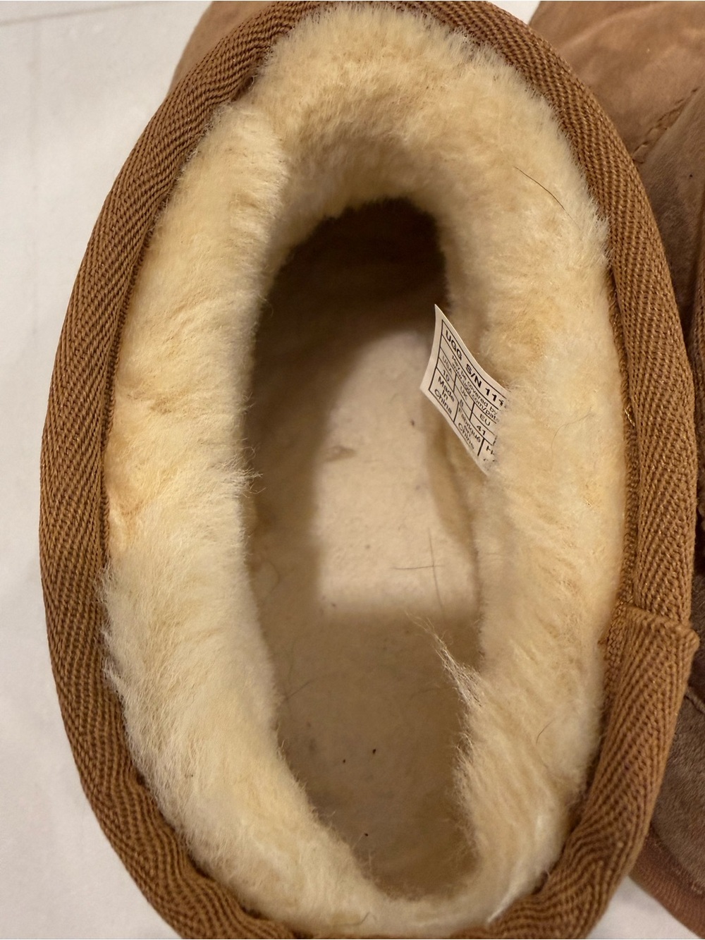 UGG Classic Ultra Mini Boots - Chestnut - Picture 6 of 8